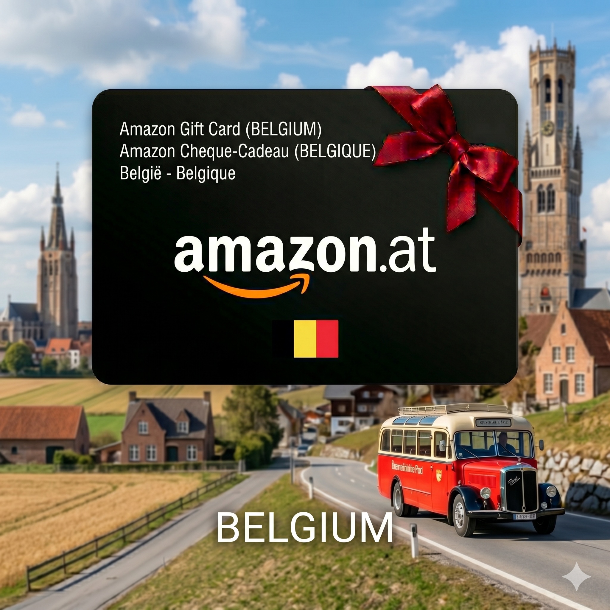 Amazon Gift Card Belgium