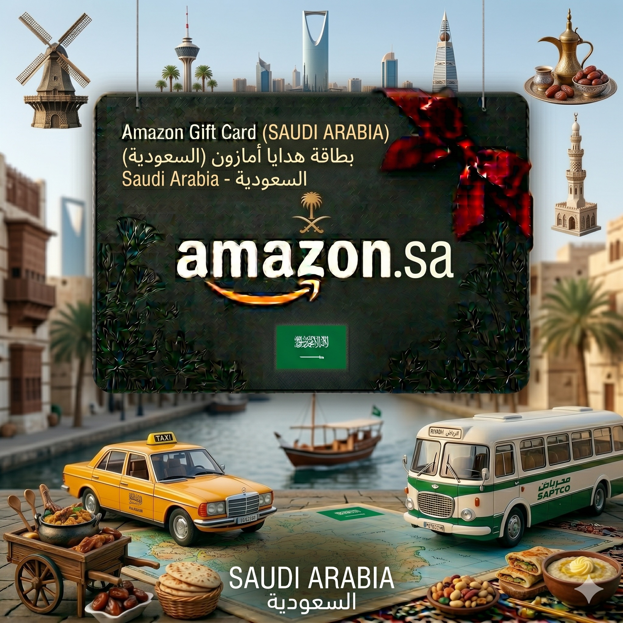 Amazon Gift Card Saudi Arabia