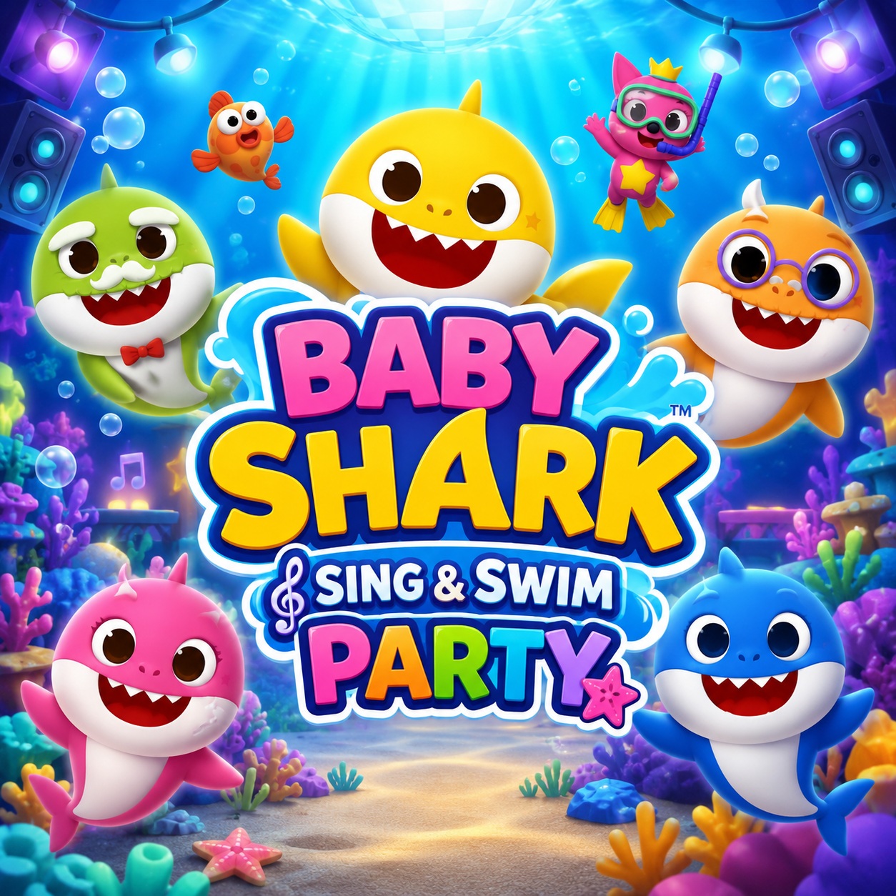 Baby Shark Sing Swim Party
