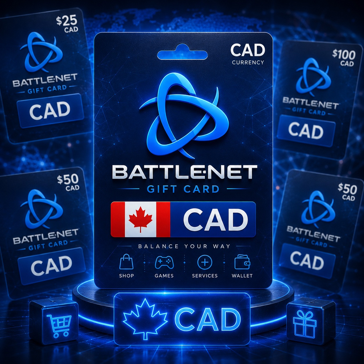 Battlenet Gift Card CAD