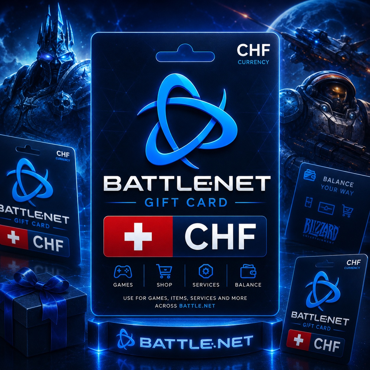 Battlenet Gift Card CHF