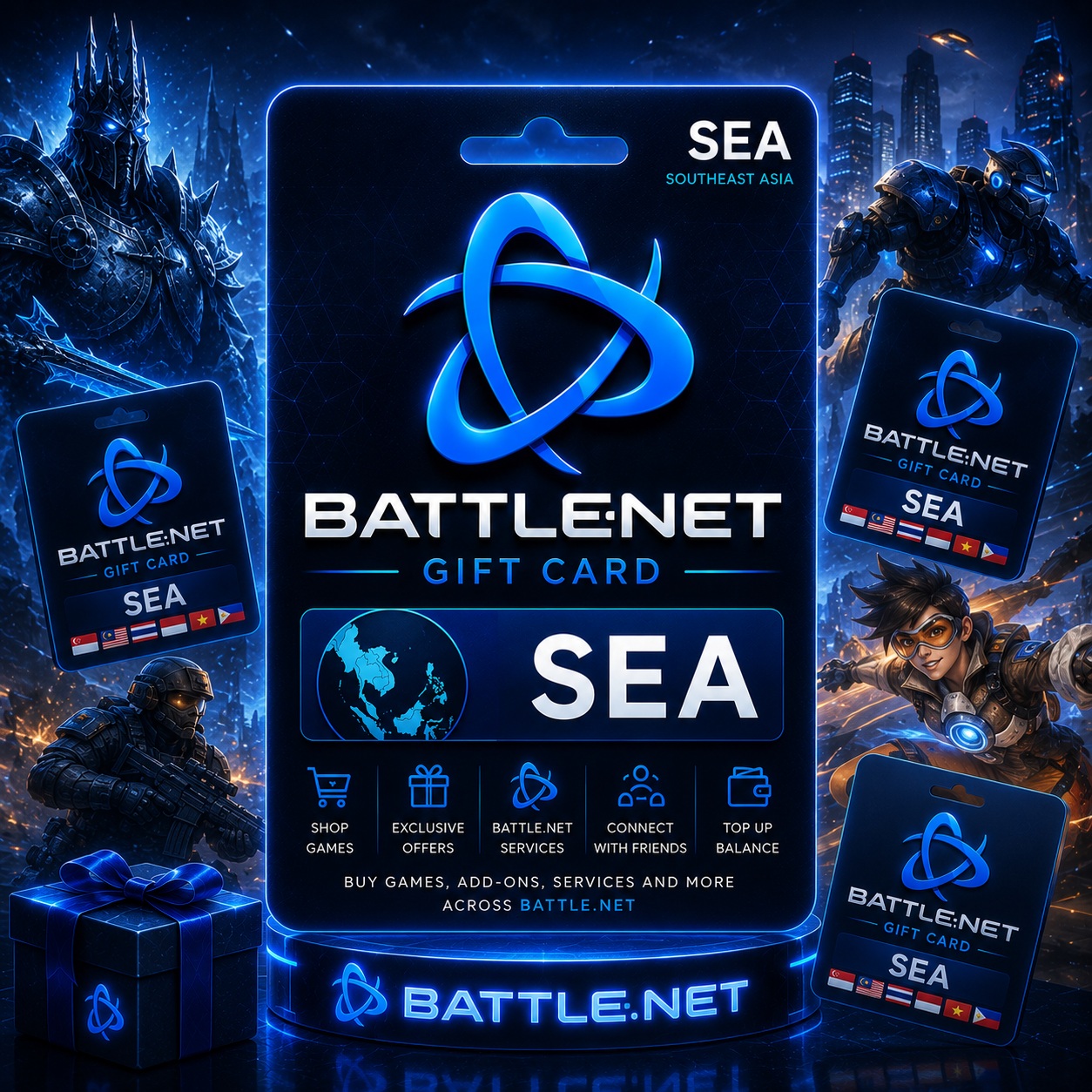 Battlenet Gift Card SEA