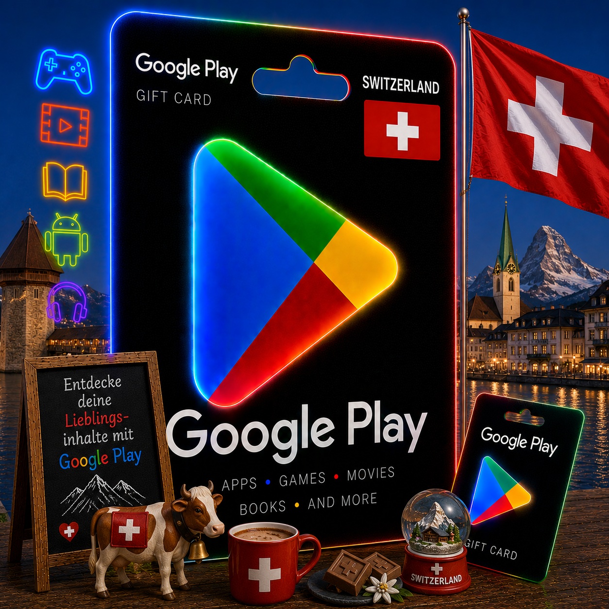 Google Play Switzerland