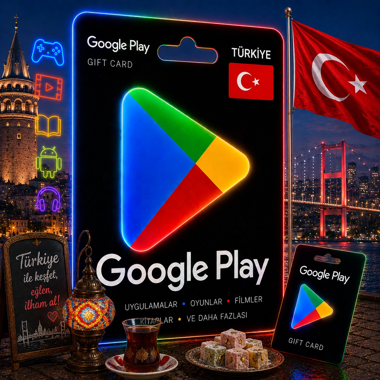Google Play hediye kodu